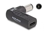   DeLock Adapter for Laptop Charging Cable USB Type-C female to HP 7.4 x 5.0 mm male 90° angled