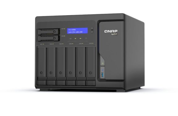 QNAP NAS TS-H886-D1622-16G (16GB) (6xHDD + 2xSSD + 2xM.2 SSD)
