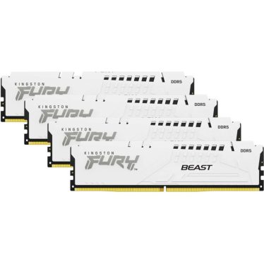 Kingston 64GB DDR5 5600MHz Kit(4x16GB) Fury Beast White