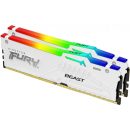 Kingston 32GB DDR5 6000MHz Kit(2x16GB) Fury Beast RGB White