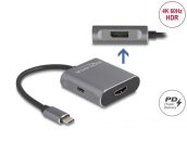   DeLock USB Type-C Splitter (DP Alt Mode) to 1xHDMI + 1xDisplayPort MST with USB Type-C PD
