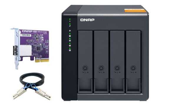 QNAP NAS TL-D400S (4xHDD) Bővítőegység