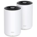   TP-Link Deco PX50 AX3000 + G1500 Whole Home Powerline Mesh WiFi 6 System (2 Pack) White