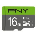 PNY 16GB microSDXC Elite Class 10 UHS-I + adapterrel