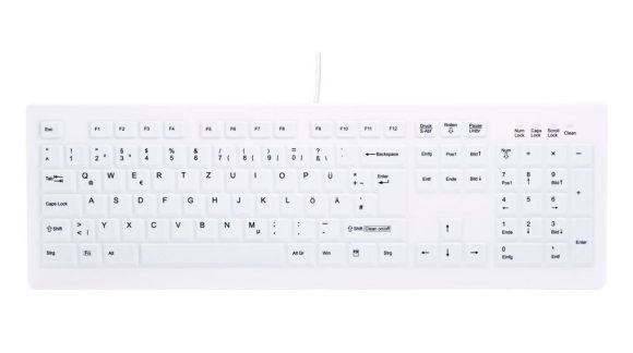 Cherry AK-C8100 Active Key Keyboard White UK