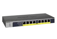   Netgear 8-Port Gigabit Ethernet High-power PoE+ Unmanaged Switch with FlexPoE (123W)