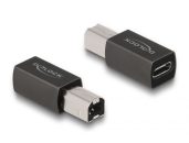 DeLock USB 2.0 Type-C toType-B adapter Black