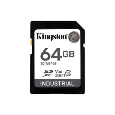 Kingston 64GB SDXC Industrial Class 10 U3 V30 A1 Kingston 64GB SDXC Industrial Class 10 U3 V30 A1