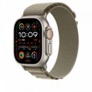   Apple Watch Ultra 2 Cellular 49mm Titanium Case with Olive Alpine Loop Small