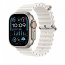   Apple Watch Ultra 2 Cellular 49mm Titanium Case with White Ocean Band