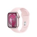   Apple Watch S9 GPS 41mm Pink Alu Case with Light Pink Sport Band M/L