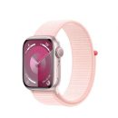  Apple Watch S9 GPS 41mm Pink Alu Case with Light Pink Sport Loop