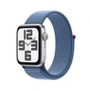   Apple Watch SE3 GPS 44mm Silver Alu Case with Winter Blue Sport Loop