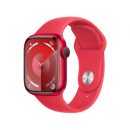 Apple Watch S9 GPS 45mm Red Alu Case with Red Sport Band M/L