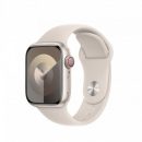   Apple Watch S9 Cellular 41mm Starlight Alu Case with Starlight Sport Band M/L