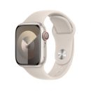   Apple Watch S9 Cellular 45mm Starlight Alu Case with Starlight Sport Band S/M
