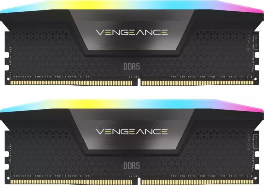 Corsair 96GB DDR5 6400MHz Kit(2x48GB) Vengeance RGB Black