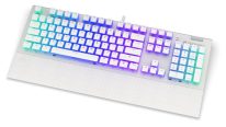   Endorfy Omnis Pudding Blue Switch Mechanical Keyboard Onyx White US