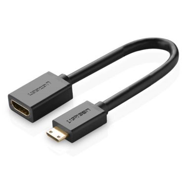 UGREEN Mini HDMI-HDMI adapter cable 0,22m Black
