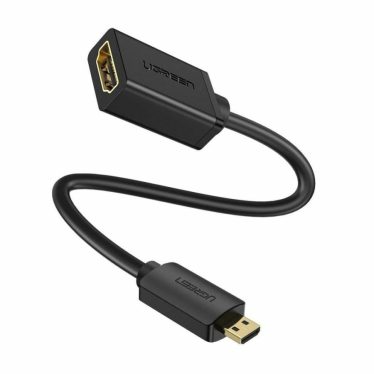 UGREEN micro HDMI-HDMI adapter cable 0,2m Black