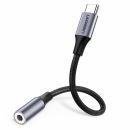   UGREEN USB Type-C to 3,5mm mini jack adapter cable 0,1m Black