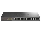  D-Link DSS-200G-28MP 28-Port Gigabit Ethernet PoE+ Surveillance Switches