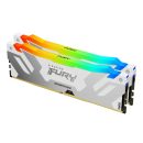   Kingston 32GB DDR5 7600MHz Kit(2x16GB) Fury Renegade RGB White/Silver