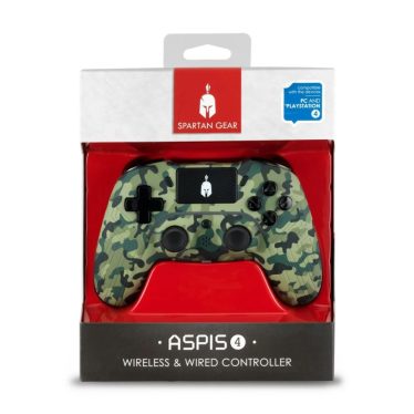 Spartan Gear Aspis 4 Wired and Wireless Controller Camo (PS4)