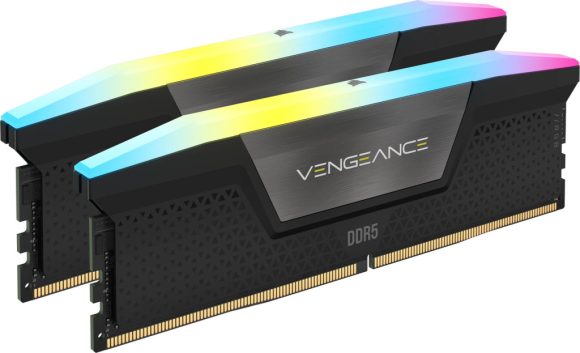 Corsair 32GB DDR5 6200MHz Kit(2x16GB) Vengeance RGB Black