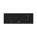   Keychron Q7 Swappable RGB Backlight Knob ISO Keyboard Barebone Carbon Black