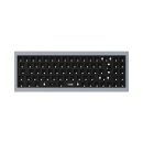   Keychron Q7 Swappable RGB Backlight Knob ISO Keyboard Barebone Silver Grey