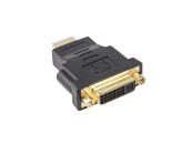 Lanberg HDMI to DVI male/famale adapter Black