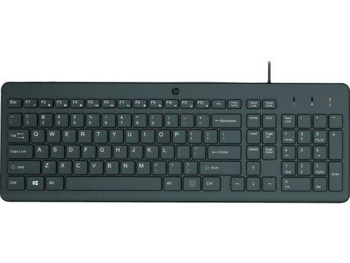 HP 150 Wired Keyboard Black HU