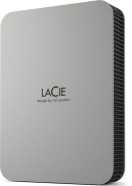 LaCie 5TB 2,5" USB3.1 Type-C Moon Silver