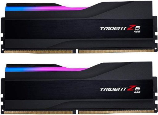 G.SKILL 64GB DDR5 6800MHz Kit(2x32GB) Trident Z5 RGB Matte Black