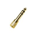   Logilink Audio adapter, 6.35 mm 3-pin/M to 3.5 mm 3-pin/F Zinc