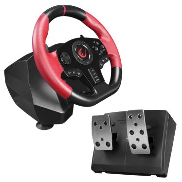 Rampage Race W10 Steering Wheel Black/Red