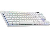   Logitech G Pro X TKL Gaming Keyboard GX Brown Tactile KDA White US