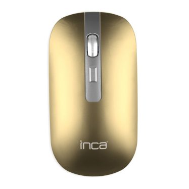 INCA IWM-531RS Wireless mouse Metallic Gold