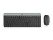   Logitech MK470 Slim Wireless Keyboard and Mouse Combo Graphite UK