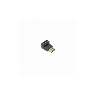 SBOX AD.HDMI-F/M-90/R, ADAPTER HDMI Male -> HDMI Male 90° Black
