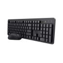 Trust Ody II Silent Wireless Keyboard & Mouse Set Black HU