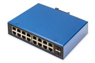   Digitus Industrial 16+2 -Port L2 managed Gigabit Ethernet Switch
