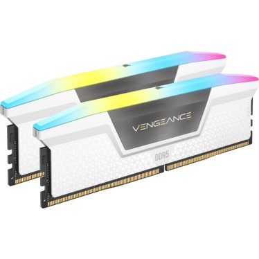 Corsair 64GB DDR5 5200MHz Kit(2x32GB) Vengeance RGB White