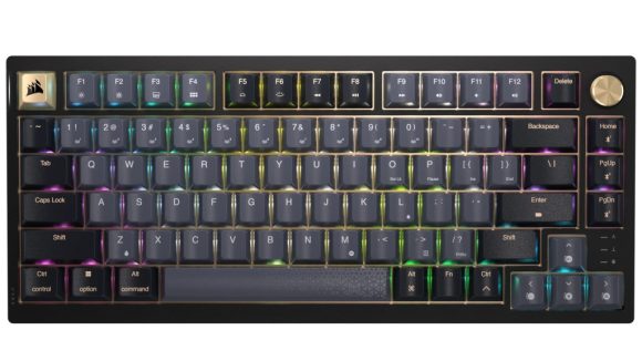 Corsair K65 Plus Wireless 75% RGB MX Red Mechanical Gaming Keyboard Black US Corsair K65 Plus Wireless 75% RGB MX Red Mechanical Gaming Keyboard Black US