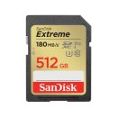 Sandisk 512GB SDXC Class 10 U3 V30 Extreme