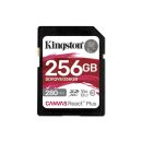 Kingston 256GB SDXC Canvas React Plus Class 10 UHS-II U3 V60