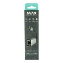   Avax AD604 CONNECT+ Type C 3.0 - Gigabit Ethernet adapter alumínium