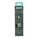 Avax AD605 CONNECT+ Type C 3.1-Display port 1.2 adapter