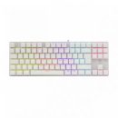   White Shark GK-2106W Commandos Red Switch Mechanical Gaming Keyboard White US